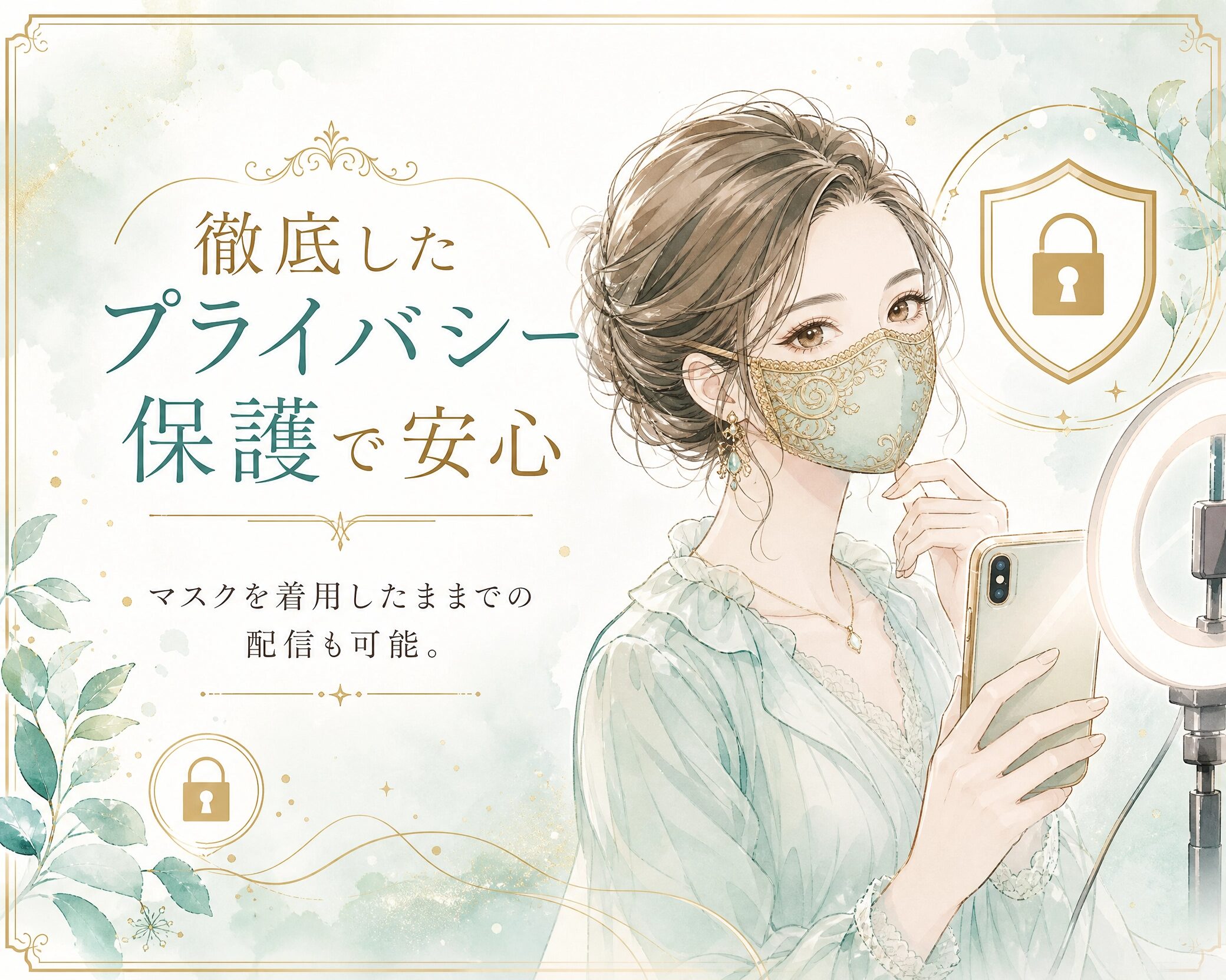 TikTok配信のプライバシー対策も相談できる